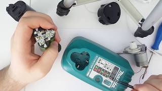 How to disassemble and repair makita bl1013 battery [upl. by Aitsirt]