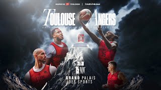 NM1 202425  Stade Toulousain Basketball  Etoile Angers Basket [upl. by Eanerb399]