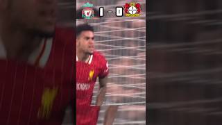 Leverkusen Vs Liverpool shorts football [upl. by Yhtnomit984]