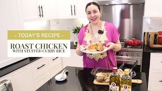 MARJORIES KITCHEN ROAST CHICKEN WITH STUFFED CURRY RICE  Marjorie Barretto [upl. by Tankoos]