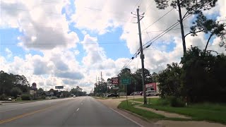 Hawkinsville Georgia to Jesup Georgia on US341 Driving Tour [upl. by Joachima]