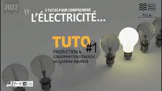 Electricité 1  Production et consommation  un système équilibré [upl. by Lona]