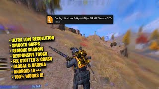 CONFIG ULTRA LOW 144P  60FPS IN COD MOBILE  Config CODM S3 [upl. by Phyl]