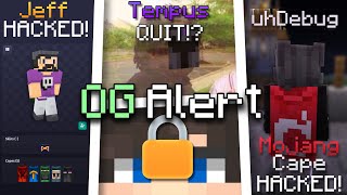 OG Alert  Mojang Account Hacked Name Change Exploit RIP Tempus Ft LukeTheHacker [upl. by Matteo]