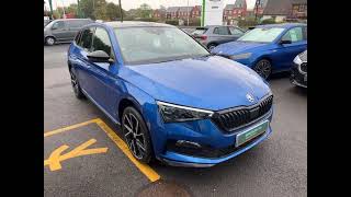 SKODA Scala 10 TSI 110ps Monte Carlo DSG EU23BUE STARTIN SKODA WORCESTER WEST MIDLANDS [upl. by Lletnwahs]