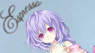 Espresso Nightcore Plutia AI cover RVC GUI with MMD motions [upl. by Neit]