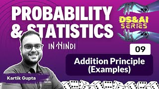 Addition Principle of Counting Examples  Probability amp Statistics for Data Science [upl. by Aihtnis]