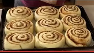 Giant Homemade Cinnamon Rolls WATCH OUT FOR THE SECRET INGREDIENT [upl. by Eibor]