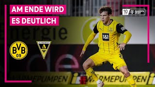 Borussia Dortmund II  Alemannia Aachen Highlights mit LiveKommentar  3 Liga  MAGENTA SPORT [upl. by Jacey]