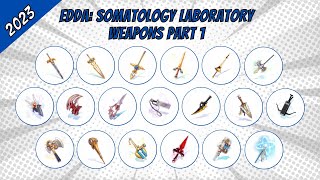 IRO F2P Level 170  EDDA Somatology Laboratory Weapons Preview PART 1 2023 [upl. by Nosnarb]