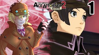 The Great Ace Attorney 2 Resolve  Part 1 Juwanna Mann [upl. by Sugna]