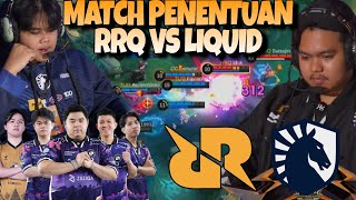 MATCH PENENTUAN PALING MENEGANGKAN  INDO PRIDE  RRQ VS LIQUID MATCH 5  KNOCKOUT STAGE DAY 2 [upl. by Hesky749]