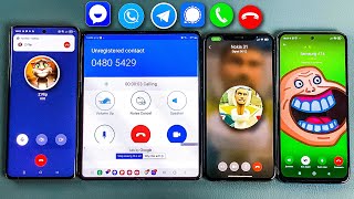 Signal  Telegram  SkyPhone  TamTam  Conference Z Fold 4 vs iPhone XS vs Realme 11 Pro vs Xiaomi [upl. by Idolla]