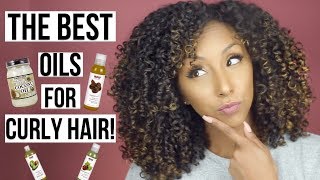 The BEST OILS for Natural Curly Hair  BiancaReneeToday [upl. by Dacey503]