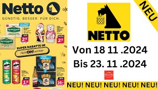 Netto Prospekte Angebote Werbung Gültig von 181124 bis 231124​ Werbung DE [upl. by Itsirhc]