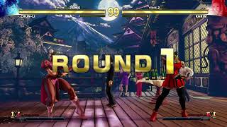 Chun Li Vs Karin Hardest AI  STREET FIGHTER 5 [upl. by Selym421]