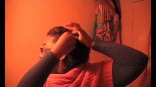 Video 55Coiffure rapide 5 minsur cheveux crépus du 26022010 [upl. by Oniram]