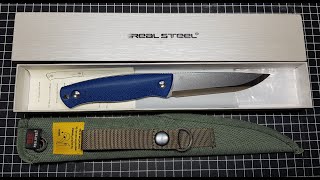 El Mejor Cuchillo Scandi de Amazon PrecioCalidad Real Steel Pathfinder [upl. by Nelda]