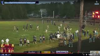 Burkes Gentry Bartling avoids multiple defenders then bulls his way into the end zone for Burke [upl. by Inotna]