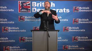 Darren Copeland speaking at the British Democrats AGM 2024 [upl. by Alehcim568]