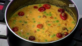 Matar Aur Mangodi Kadhi  Sanjeev Kapoors Kitchen [upl. by Oiligriv]