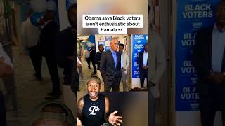 Obama attempts to guilt young black voters into Kamalas trap😡☠️ [upl. by Gavra]