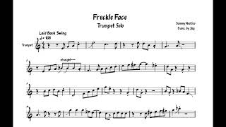 Freckle Face  Trumpet Solo [upl. by Aneetak]