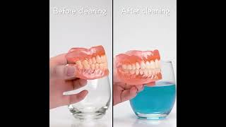 Denture Cleaner Tablets Video [upl. by Ardnaeel]