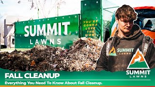 Fall Cleanup  Summit Lawns Service Description [upl. by Anod]