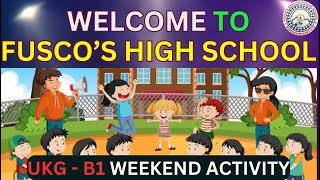 Creative Weekend Activities for Little Learners  UKG  B1 Special [upl. by Beker]