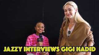 Gigi Hadid talks about balancing motherhood amp being a supermodel amp ways girls can aspire to be great [upl. by Debbee]