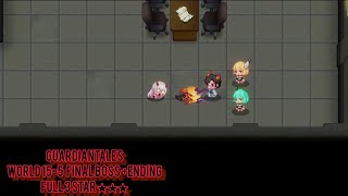 World 155 Full 3 Star Final Boss Ending Guardian Tales [upl. by Enilarak]