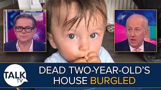 Bronson Battersby Death House Burgled Day After Body Of TwoYearOld Found [upl. by Gregorius]