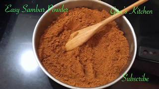 Easy Sambar Powder [upl. by Goltz]