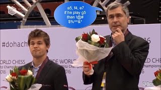 Top Funny Moments World Rapid amp Blitz Chess Championship Ceremony 2016 [upl. by Melton]