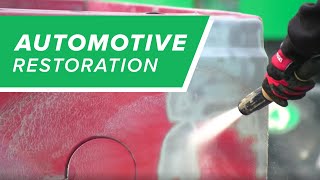 Ways to Use Dustless Blasting  Automotive Restoration [upl. by Frankie]