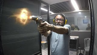 Ruger Super Redhawk Alaskan 44 Magnum First shots [upl. by Orelee857]