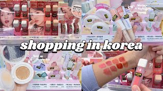 shopping in korea vlog 🇰🇷 skincare amp makeup haul ✨ daiso best collection ever 다이소 신상 [upl. by Miru44]