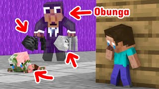 The Ghost Of OBUNGA  Horror Story  Minecraft Animation [upl. by Swamy]