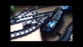 Lego Train Mayhem 3 [upl. by Haniraz686]