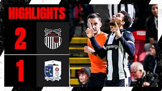 HIGHLIGHTS  Grimsby Town 21 Barrow AFC  Sky Bet League Two  Tuesday 3rd October 2023 [upl. by Lundgren306]