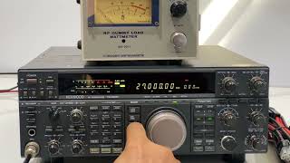 Kenwood TS850D HF 120W Open [upl. by Veradi795]