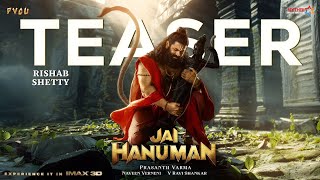 Jai Hanuman Teaser  Rishab Shetty  Jai Hanuman Movie Trailer  Jai Hanuman Official Trailer [upl. by Corsiglia]