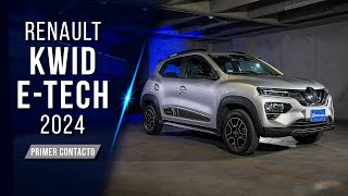 Renault Kwid ETech 2024  ¡Un Kwid 100 eléctrico  Autocosmos [upl. by Kori948]