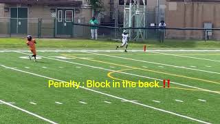 Clairton Bears  StoRox Vikings 12u Highlights 2022 week 7 [upl. by Noryk659]