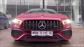 MercedesAMG A 45 S 4Matic 2022 ₹80 lakh  Reallife review [upl. by Charin101]