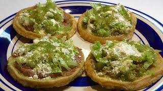 SOPES HECHOS CON HARINA DE MAÍZ MASECA [upl. by Fatimah]