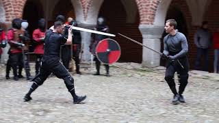 Swordsmanship Demonstration Long sword [upl. by Jeniece612]