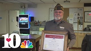 Blount County Army veteran receives Colonel Aide de Camp award from governor [upl. by Sivie74]