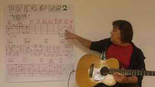 Fingerstyle Guitar Lesson 26 LET HER GO Passenger  PART 2 [upl. by Noirad]